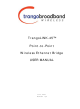 Trango Systems TrangoLINK-45TM User Manual