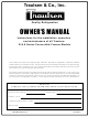 Traulsen G-Series Owner's Manual