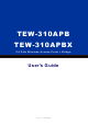 TRENDnet TEW-310APBX User Manual