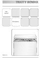 Tricity Bendix TBDW 32 User Manual