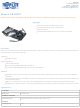 Tripp Lite PK3022ET Specifications