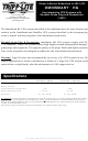 Tripp Lite OmniSmart HG Owner's Manual Addendum