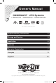 Tripp Lite OMNISMART OMNIVS500 Owner's Manual