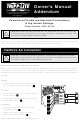Tripp Lite Power Inverters Owner's Manual Addendum