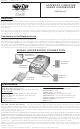 Tripp Lite Notebook Computer Surge Suppressors iGuard Owner's Manual