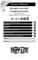 Tripp Lite PDUMH20HVNET Owner's Manual