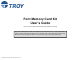 TROY Group Font Memory Card Kit 50-70407-002A User Manual