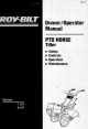Troy-Bilt 7 HP Owner's/Operator's Manual
