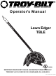 Troy-Bilt 769-02047 Operator's Manual