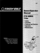 Troy-Bilt 12070-8HP Owner's/Operator's Manual