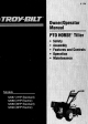 Troy-Bilt 12087 Owner's/Operator's Manual