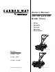 Troy-Bilt 12190-3HP Owner's Manual