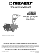 Troy-Bilt PRO LINE 644HMBRONCO Operator's Manual