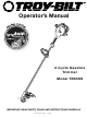 Troy-Bilt TB65SS Operator's Manual