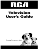 RCA CRT Television User Manual