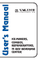 U-Line ICE-MAKER User Manual