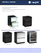 U-Line WINE CAPTAIN 2275DWRCOL Install Manual