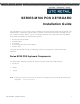Ultimate Technology POS Keyboard M700 Installation Manual