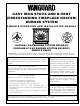 Vanguard SBVBN(C) Operating And Installation Manual