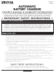Vector A062003 Owner's Manual & Warranty
