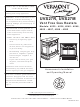 Vermont Castings 4030 - 4036 Installation And Operating Manual