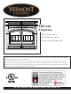 Vermont Castings EWF36 Homeowner's Installation And Operating Manual