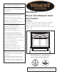 Vermont Castings SDDVT Homeowner's Installation And Operating Manual
