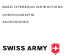 Victorinox CHRONOGRAPHS Watch Basic Operating Instructions Manual