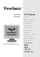 ViewSonic VG910S User Manual