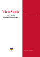 ViewSonic DP701W4 Reference Manual