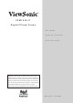 ViewSonic VS12982 Guía Del Usuario