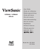 ViewSonic VS13392 User Manual