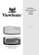ViewSonic ViewMate KP102 User Manual