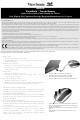 ViewSonic ViewMate MU209 Quick Start Manual