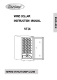 Vinotemp VT-34GS Instruction Manual