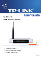 TP-Link TL-WR641G User Manual