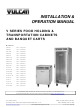 Vulcan-Hart V SERIES VB150 ML-126552 Installation And Operation Manual