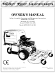 Walker MT, MTL, MTEFI, MTLEFI Owner's Manual