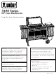 Weber 3400 LP Instructions Manual