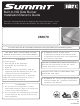 Weber Summit 56070 Installation Manual