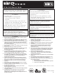 Weber 100 Owner's Manual