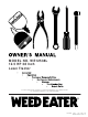 Weed Eater 183670 Owner's Manual