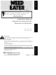 Weed Eater 530086334 Instruction Manual