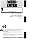 Weed Eater 530087645 Operator's Manual