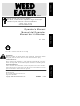 Weed Eater 530088833 Operator's Manual
