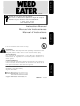Weed Eater 530163734 Instruction Manual