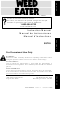 Weed Eater 545186832 Instruction Manual