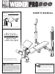 Weider 831.150742 User Manual