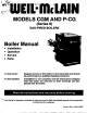 Weil-McLain CGM (Series 10) Owner's Manual