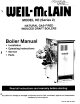 Weil-McLain HE (Series 2) Manual